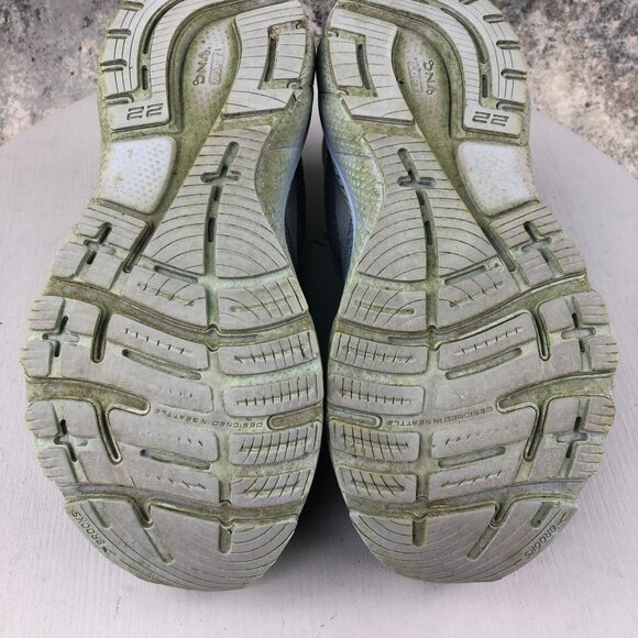 Brooks Women's Size 7.5B Adrenaline GTS 22 Blue Lace-Up Running Sneakers FAIR - Picture 12 of 15